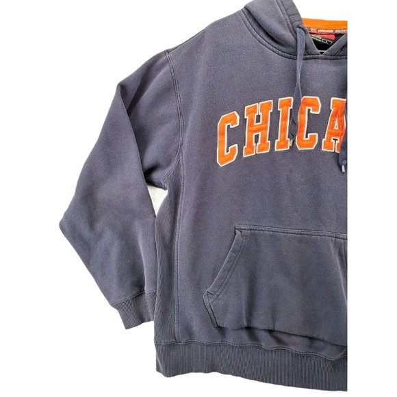 CHICAGO BEARS Sweatshirt Women's Navy COLOSSEUM AUTHENTIC Size Large - Picture 2 of 7